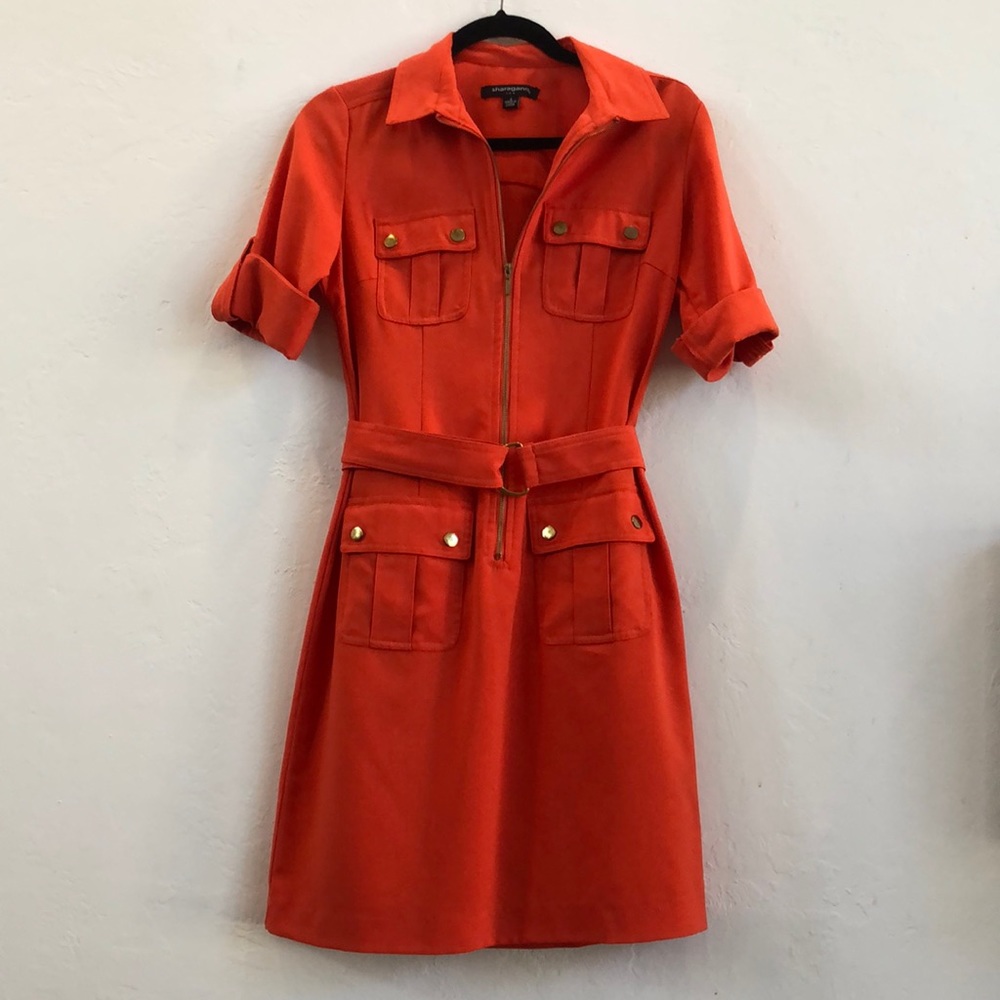 Orange dress